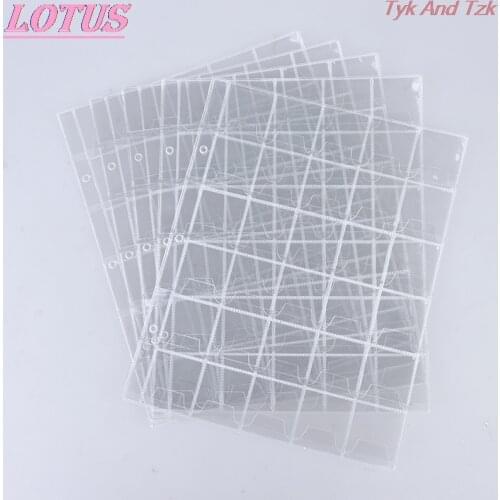 30 Pocket Stamps Exhibition Album Wallet Money Storage Coin Collection Album Book Folder Hot Collection Loose-leaf Coin Book
