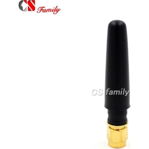 2 dBi Quad-Band 850~1900MHz SMA male straight 5CM GSM GPRS antenna,rubber antenna,2g module ANTENNA