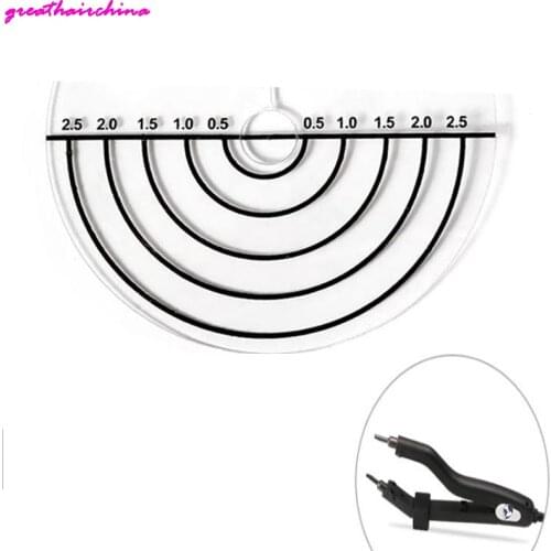 50pcs Hair Extensions Styling Accessories Tip Keratin Scale Mark Heat Insulation Sheet Round Shields Heat Insulation Protector