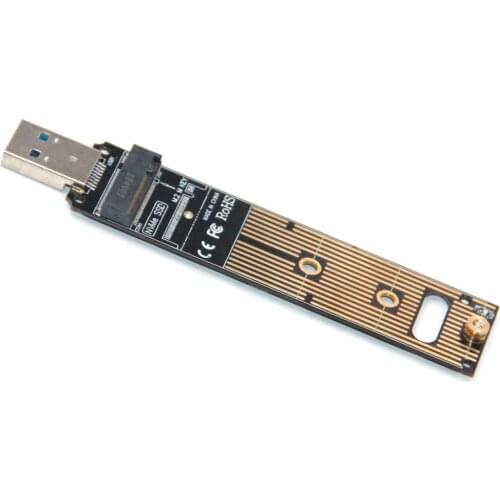 M.2 NVME SSD to USB 3.1 Adapter PCI-E to USB-A 3.0 Internal Converter Card 10Gbps USB3.1 Gen 2 for Samsung 970 960 series