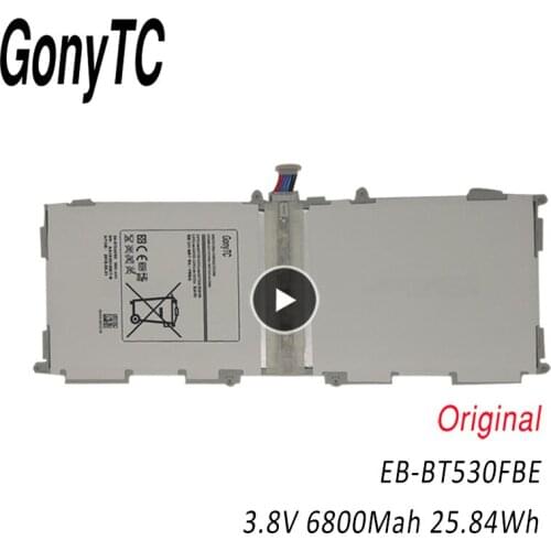 GONYTC EB-BT530FBE Tablet Battery For Samsung GALAXY Tab 4 10.1" SM-T530 SM-T531 SM-T533 SM-T535 SM-T537 P5220 EB-BT530FBC EB-BT