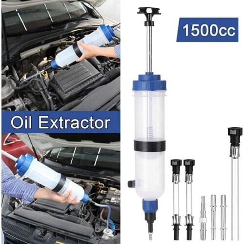 AU05 -1500CC Car Brake Fluid Oil Replacement Tool Oil Extractor Pump Filling Bottle Transfer Car Fuel Pump