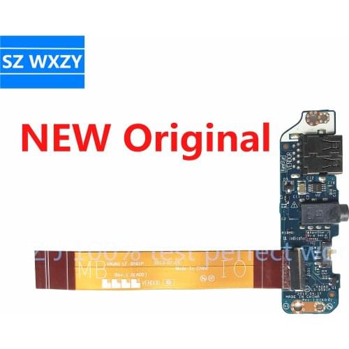 NEW Original For DELL Latitude E7440 Laptop USB Audio board With Cable VAUA0 LF-9591P LS-9591P 0H65F0 H65F0 100% Tested