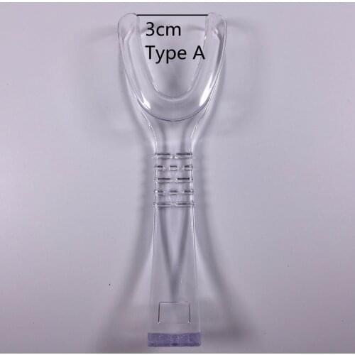 Type A 134℃ Autoclave Dental Cheek Retractor Teeth Whitening Opener Y-Shape Clear 4Type