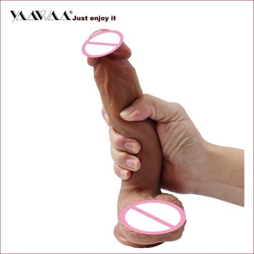 Big Dildo Sex Toys For Woman Silicone Realistic Penis Artificial Cock Clitoris Vagina Stimulator Female Masturbation Sex Shops