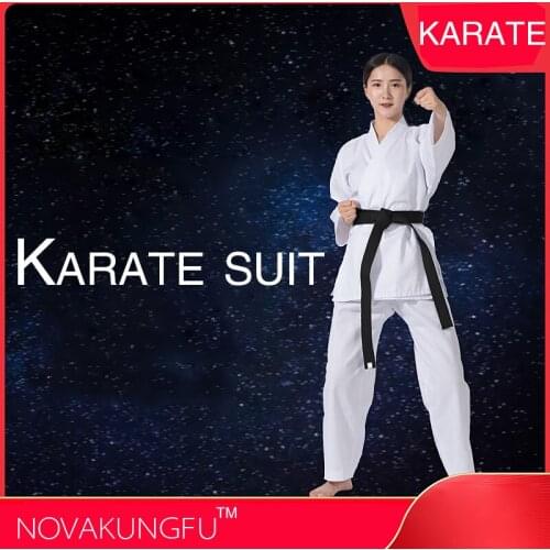 Children and Adults Male and Female Karate Suits Twill Karate Clothing Training Suits can print names