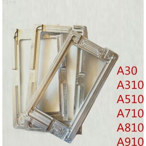 LCD glass OCA Alignment glue mold Aluminum Mould For Samsung A30 A310 A510 A710 A810 A910
