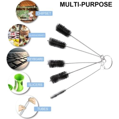 Nylon Brush Multi-Functional Tools Brush Spray Brush cleaning Drink Straws Sewing Machines Paint Guns Cleaning Brush