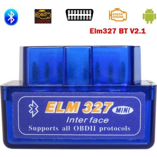 Obdii Scanner ELM327 Bluetooth V2.1 OBD2 Car DiagnosticTools ELM 327 Bluetooth OBD 2 Auto Diagnostic Scanner For Android/PC