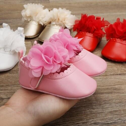 Newborn Baby Girls Shoes PU leather First Walkers Spring Autumn Toddler Baby Girl Shoes First Walkers Lovely Shoes