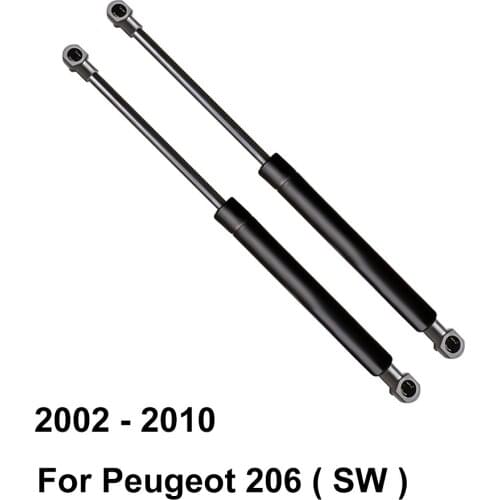 Tailgate Gas Spring Strut Lift Cylinder Support 8731G4 9642210080 for Peugeot 206 Station Wagon ( 2002 - 2010 ) ( Pack of 2 )