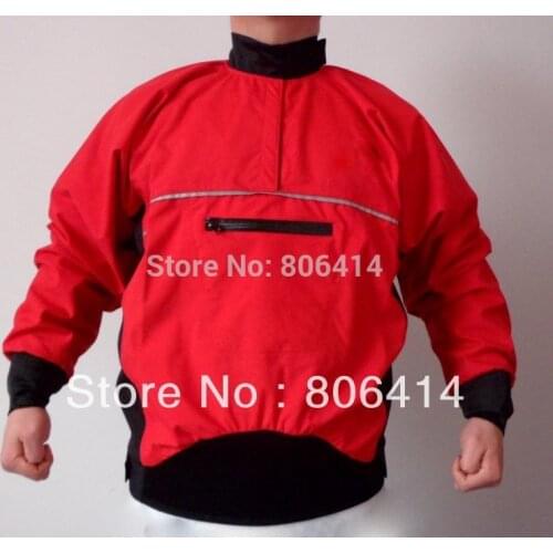 Semi-dry tops spray jackets water resistant cags paddle for kayak caneoing,sailing fishing surfing