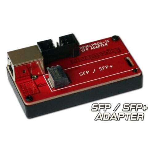 SFP / SFP+ adapter for REVELPROG-IS programmer