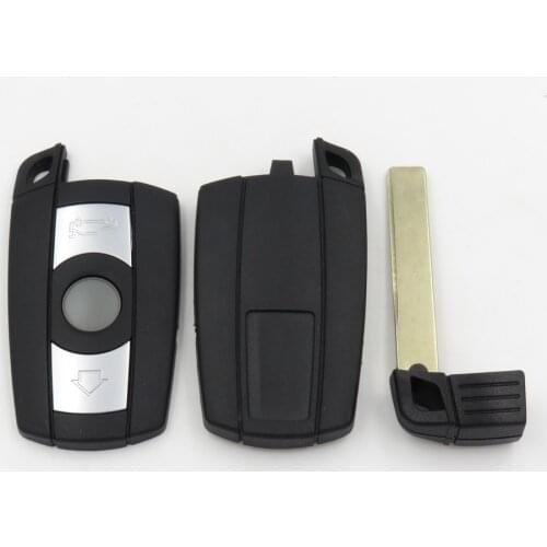 XinYueXin Replacement Key Shell for BMW 3 BUTTON SMART REMOTE KEY REMOTE FOB CASE 1 3 5 6 7 E90 E93 E92 M3 M5 X3 X5