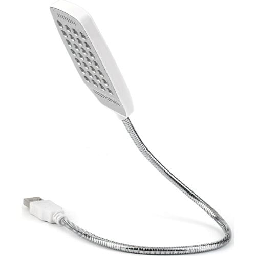 Super Bright Laptop Light 28 LED Bendable USB Light Flexible Computer Lamp Reading Lamp Desk Reading Lamp Computer Accessories
