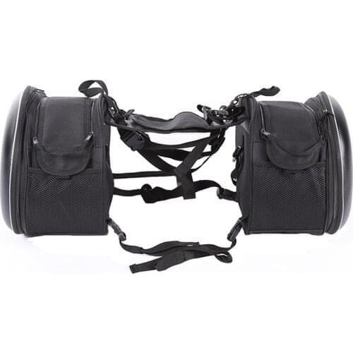 Universal Motorcycle Helmet Bag Waterproof Saddle Bag Motocross Large Capacity Travel Storage Helmet Bag