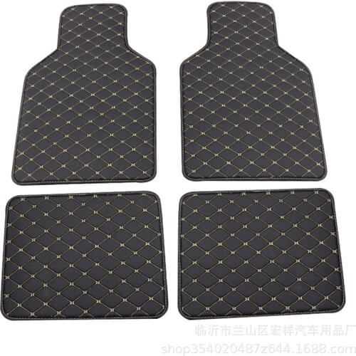 Universal Car floor mats for BMW 3 5 7 Series F20 E90 F30 E60 F10 car styling waterproof carpet floor mats