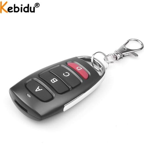 Kebidu Universal Wireless 433mhz Remote Control Copy Code Garage Door Gate Duplicator 433 Mhz Key Remote Opener
