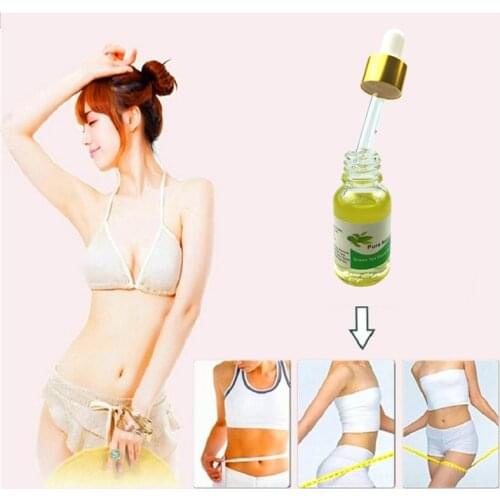 100% Fitness Green tea Lose Weight Essential oil Thin Leg Hip Waist Fat Burning Natural Safety Body Shaping Products 10ml
