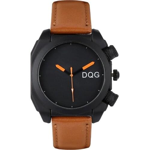 2018 New fashion brand watch men high quality quartz watches casual simple leather wristwatches Relogio Masculino Hot Sale Gift