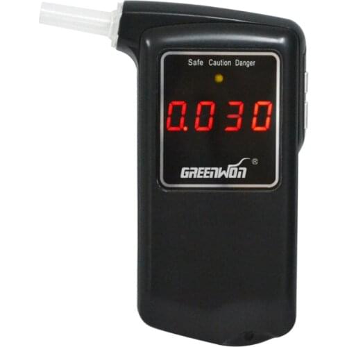 2019 new 858S Patent high accuracy Prefessional Digital Breath Alcohol Tester Breathalyzer Free Shipping