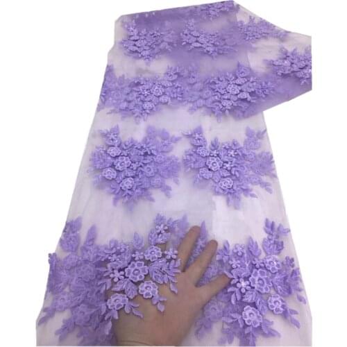 African Lace Fabric 2021 High Quality Lace Mesh Fabric Embroidered Tulle Lace Fabric Nigerian Lace Fabric For Dress x66-553