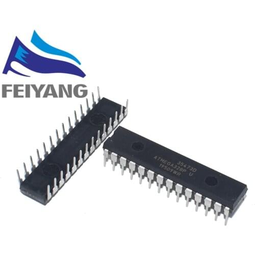 1pcs/lot ATMEGA328P-PU ATMEGA328-PU CHIP ATMEGA328 Microcontroller MCU AVR 32K 20MHz FLASH DIP-28