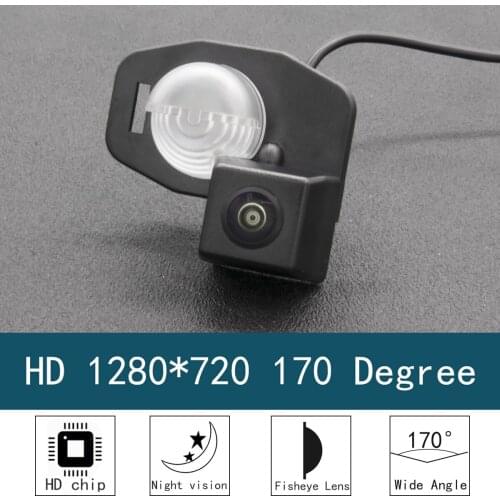 HD 1280*720 Fisheye Lens 170 Degree Starlight Night Vision Reversing Rear View Camera For Toyota Alphard/Vellfire (ANH20)