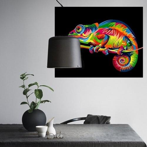 Painting by numbers art paint by number Hand-painted idyllic small animal dragonfly home corridor decorative painting