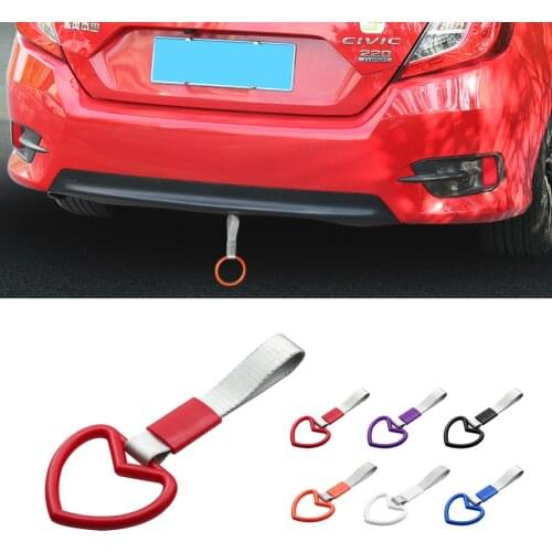 Tsurikawa Ring Heart JDM Train Bus Handle Hand Strap Drift Charm Strap Drift Car Accessories