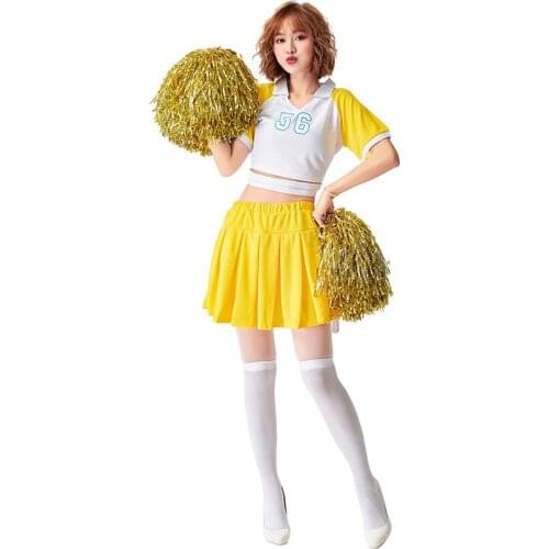 Halloween costumes for women cheerleader cosplay costumes halloween party dress cheerleader uniform adult football jersey skirt