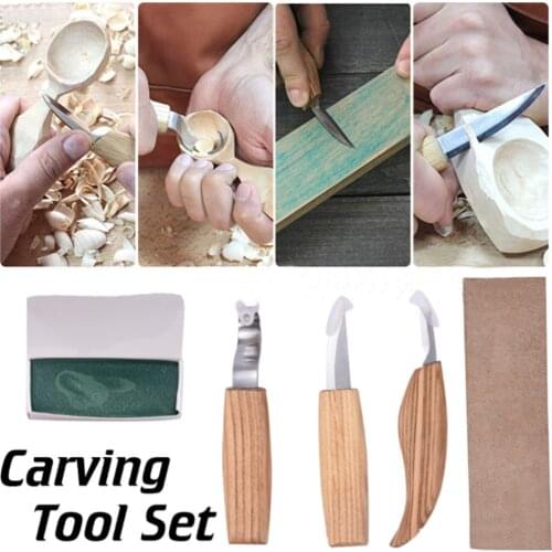Wood Carving Hook Knife Tools Set for Beginners DIY Kit,Wood Whittling Knife/Chip Carving Detail Knife Gloves in Roll Canvas Bag