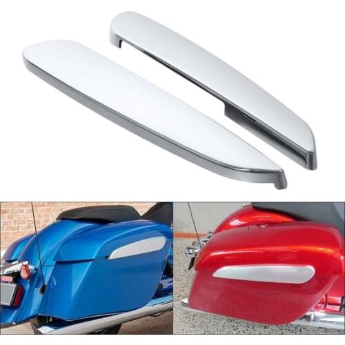 Motorcycle Chrome Saddlebag Saddle Lock Hinges For Indian Chieftain Limited Dark Horse Springfield Roadmaster 2019-2020