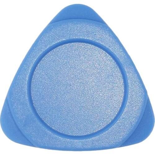 Thick Blue Plastic Trilateral Pick Pry Tool Prying Opening Shell Repair Tools Kit Triangular Plate for Mobile Phone Replace