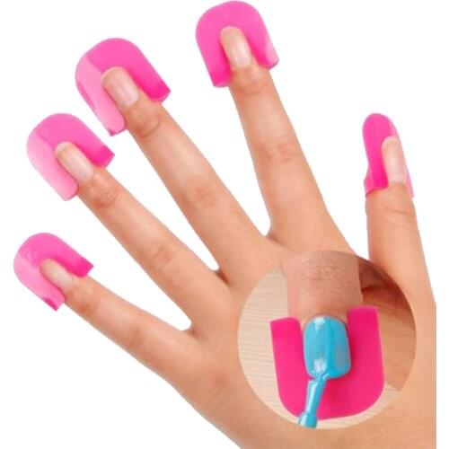 New Nail Polish Glue Model Nail Glue Model Folder Nail Polish Glue Model Nail Edge Gradient Durable Manicure Tools