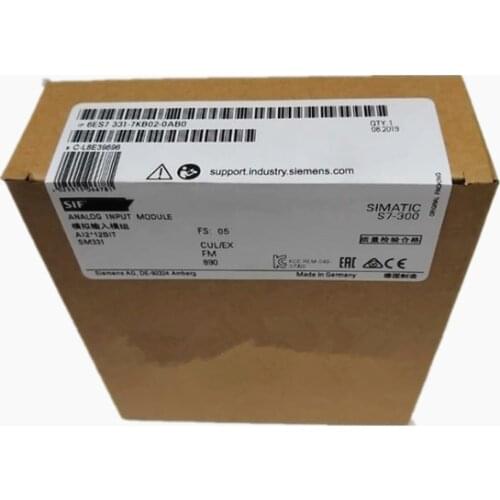 New Original SM331 Analog Input Module Model 6ES7331-7KB02-0AB0 6ES7 331-7KB02-0AB0