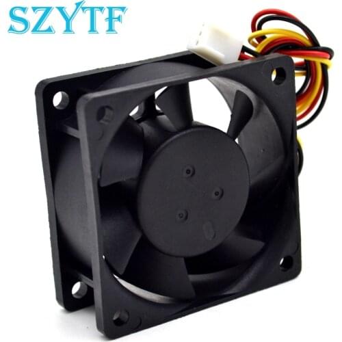 New FD126025EB 6025 6cm 60mm 12V 0.42A high current dual ball bearing cooling fan 60*60*25mm