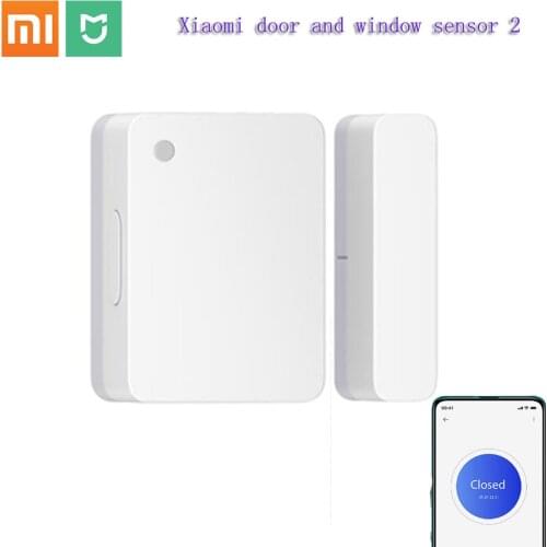 Original Xiaomi mijia Window Door Sensor Set Trigger and alarm Away from home modes Using require mi gateway