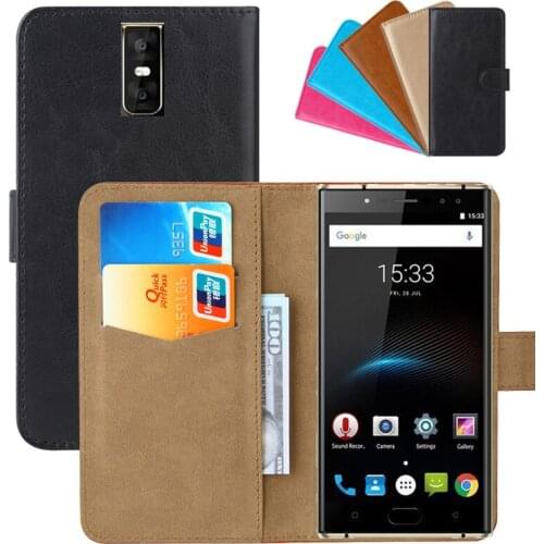 Luxury Wallet Case For Oukitel K3 PU Leather Retro Flip Cover Magnetic Fashion Cases Strap