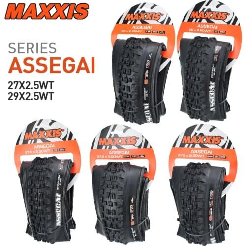MAXXIS 29 Assegai Tubeless Ready 3C Girp/Terra TLR 29*2.5 27.5*2.5 WT EXO TR Bicycle Tire DH Mountain Bike Tire Folding Tyres