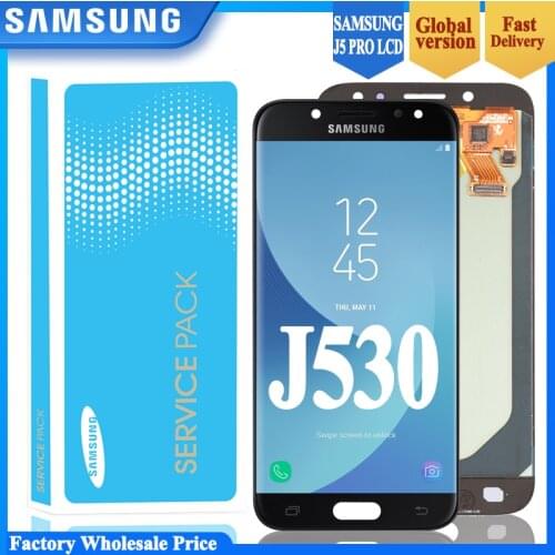 SUPER AMOLED 5.2'' LCD Replacement Display for SAMSUNG Galaxy J5 PRO 2017 J530 J530F LCD Touch Screen Digitizer Assembly