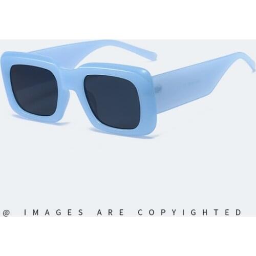 Vintage Fashion Square Sunglasses Women Men Luxury Brand Designer Small Frame Classic Gradient Sun Glasses Shades UV400 Goggle