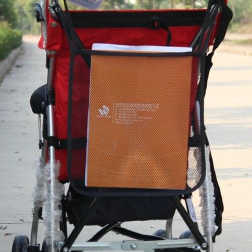 Stroller Accessories Universal Baby Stroller Organizer Bag Car Seat Side Organizer Hanging Basket Bag Storage Outdoor Mesh Bag