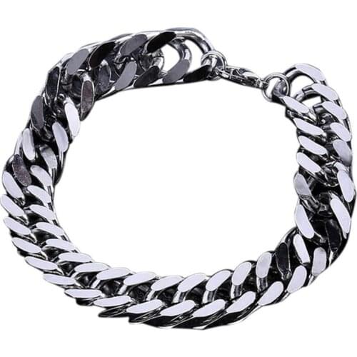 2020 spring and summer mens bracelets fashionable and exquisite boys chain general stainless steel mens bracelet eye-catching