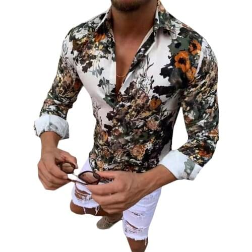 VICABO Men's Long Shirts