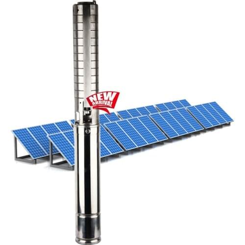 Water pump for agriculture solar powered deep well pump