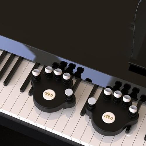 1 Pair Piano Finger Trainers Corrector Strength Exerciser Ergonomic Training Hand Corrector Orthotic Tools Musical Instrument