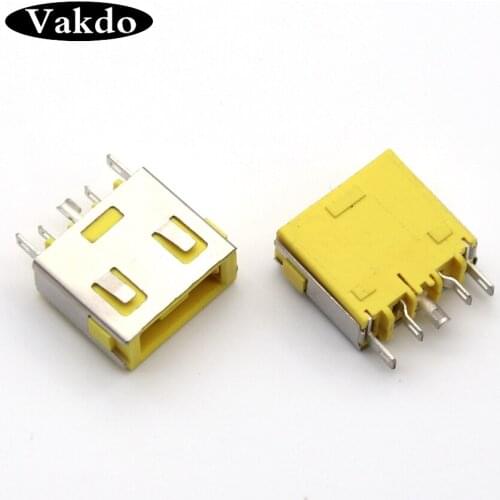 1pcs NEW DC Power Jack Connector for LENOVO G400 G490 G500 G505 Z501 DC JACK Square mouth