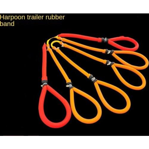 2pcs 1745 1842 slingshot elastic shot fish rubber band practical hunting sports natural latex ejection set slingshot band