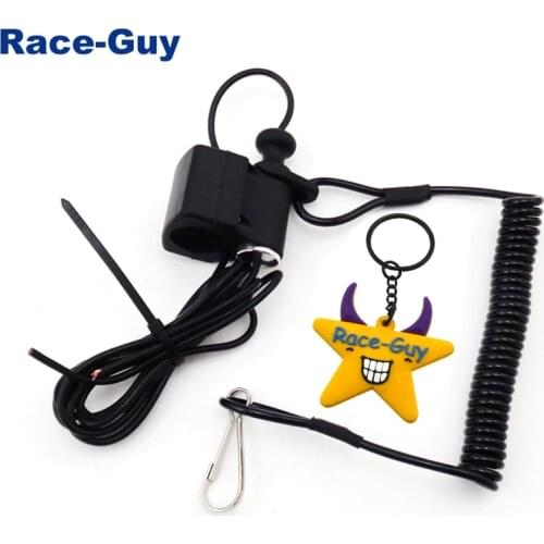 ATV Tether Pull Kill Handle Switch For Kawaski Brute 650 750 4X4 I Polaris Predator 50 90 Scrambler 90 500 E-Ton TXL50 TXL90